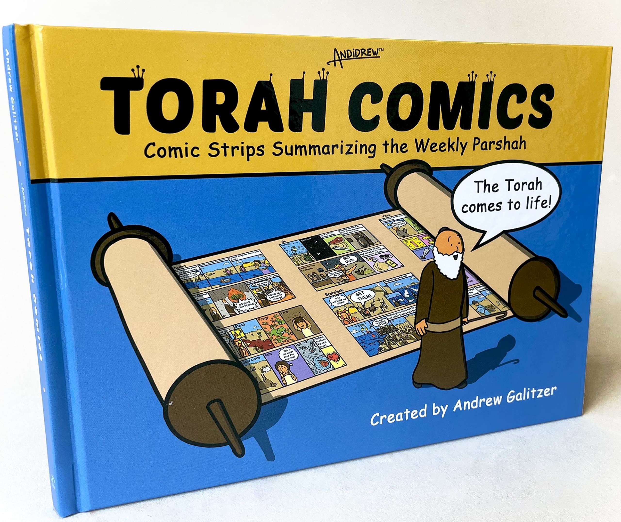 Product Image: Torah Comics: Comic Strips Summarizing the Weekly Parsha