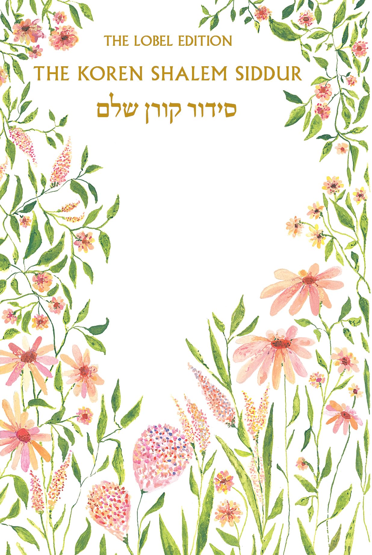 Koren Shalem Siddur with Tabs, Compact Hc, Floral Religion & Esotericism