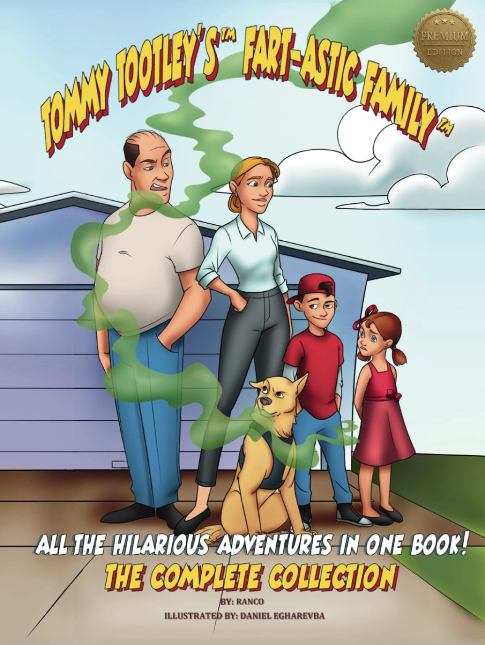 Tommy Tootley's Fart-astic Family, the Complete Collection - Premium Edition Manga