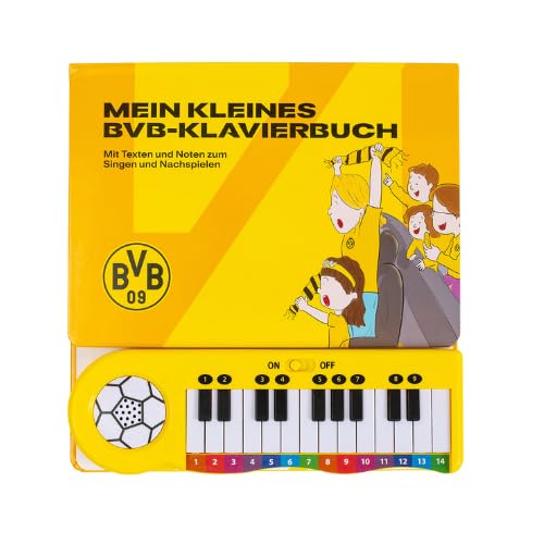 Fans Legacy - BVB Borussia Dortmund Klavierbuch, 8 Fan-Gesänge, Offiziell lizenziertes, Alter 2+ Leisure & Fun