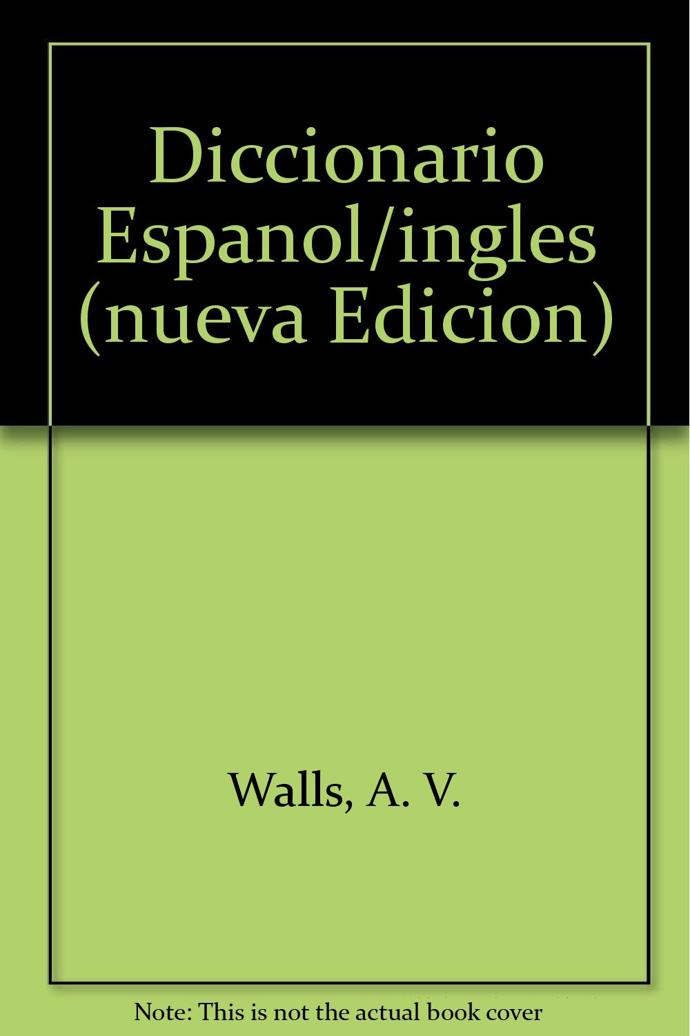 Diccionario Espanol/ingles (nueva Edicion) Foreign Languages ​​& Dictionaries