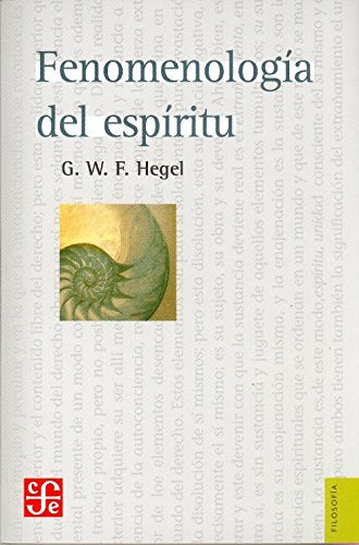 Fenomenología del espíritu (Colec. Filosofia) Philosophy