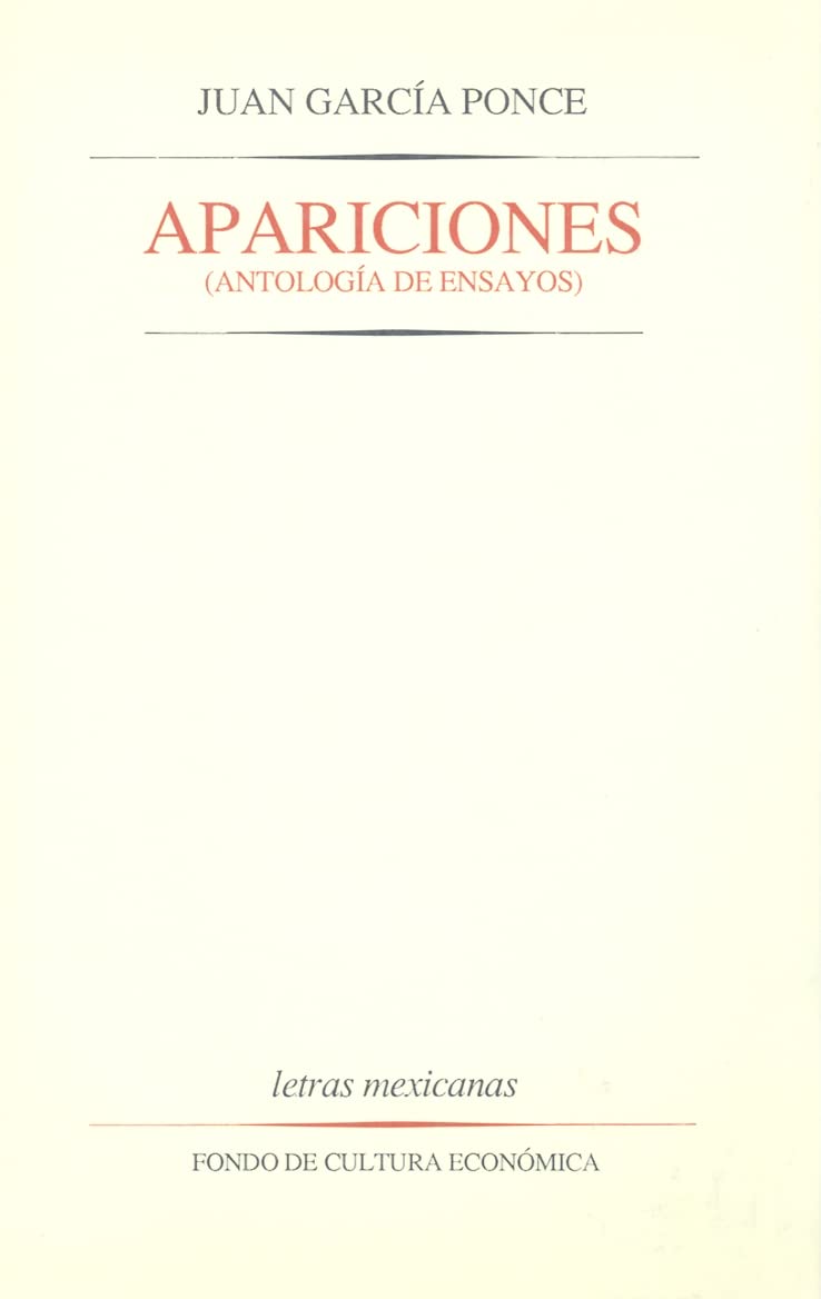 Apariciones/ Appearances: antologia de ensayos Contemporary literature