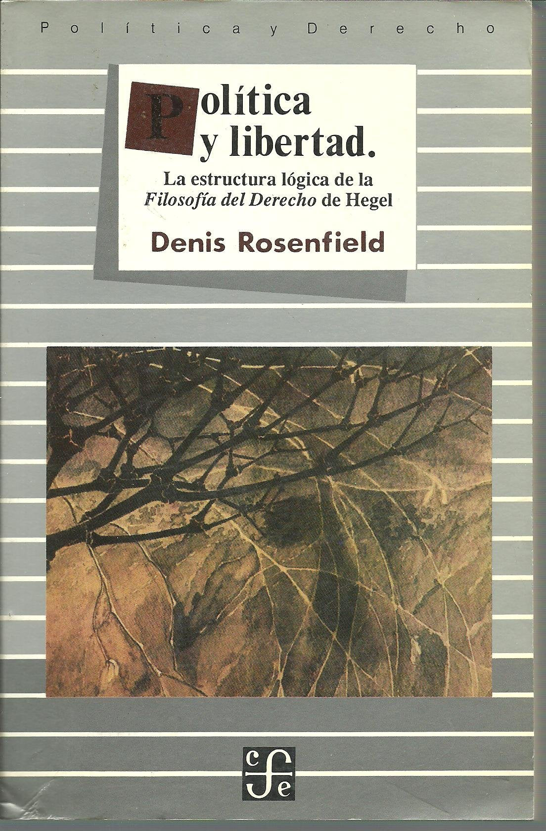 Politica y Libertad: La Estructura Logica de La Filosofia del Derecho de Hegel (Politica y Derecho) Politics & History