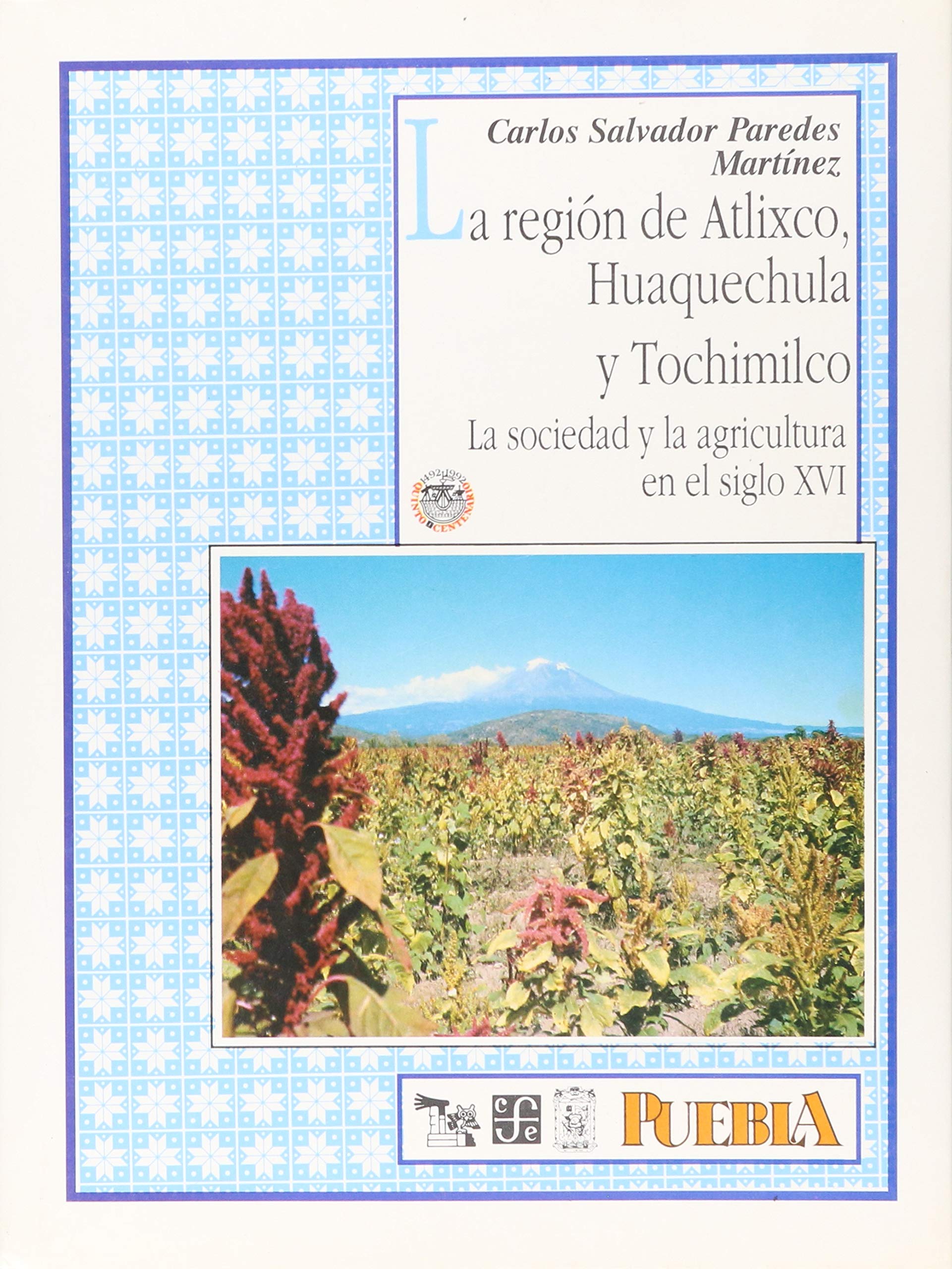 La region de Atlixco, Huaquechula y Tochimilco: La sociedad y la agricultura en el siglo XVI (Coleccion Puebla) Social Sciences