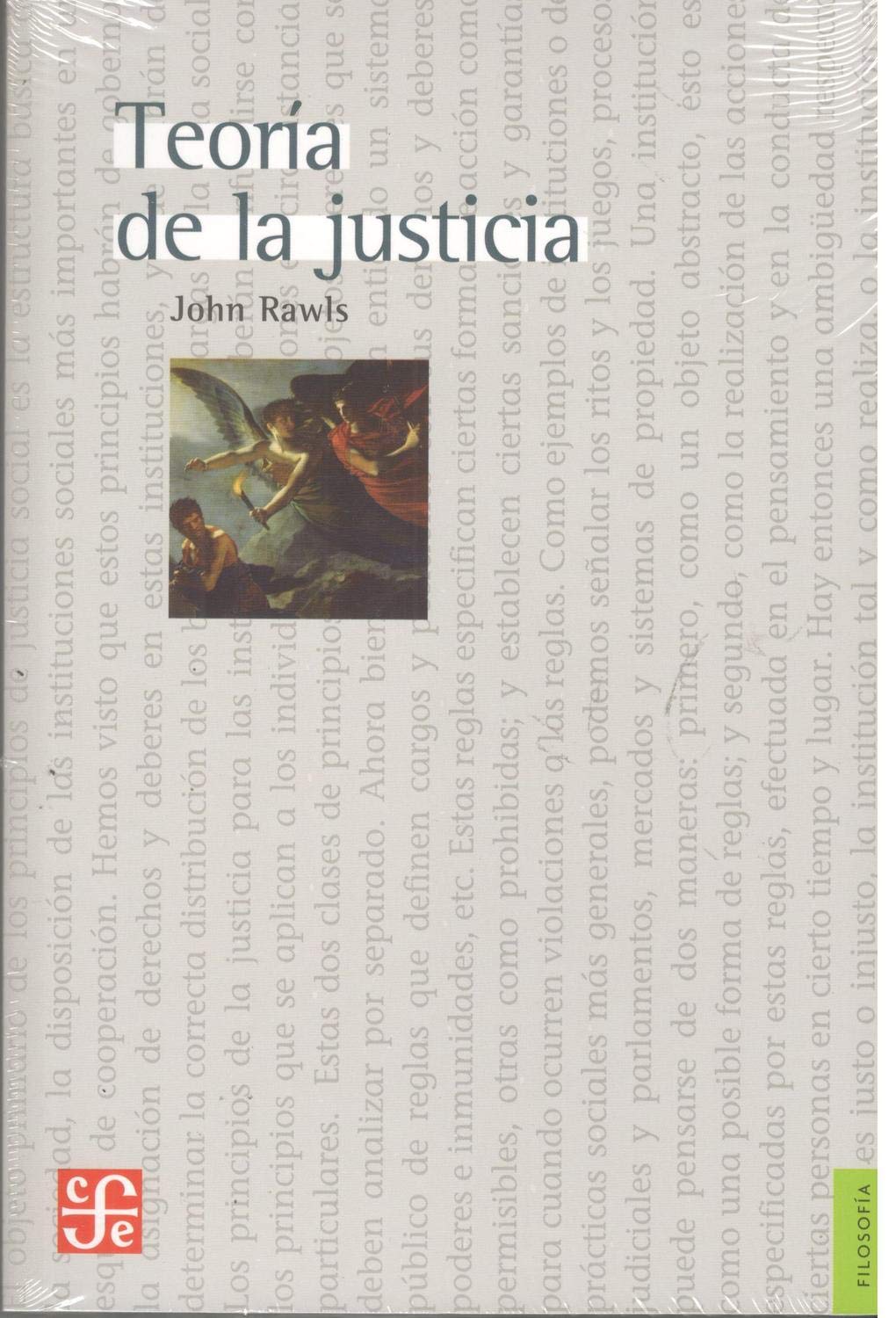 Teoria de la justicia/ Theory of Justice book