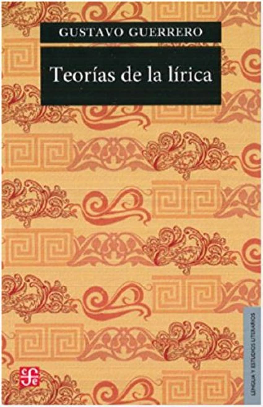 Teorias de la lirica book