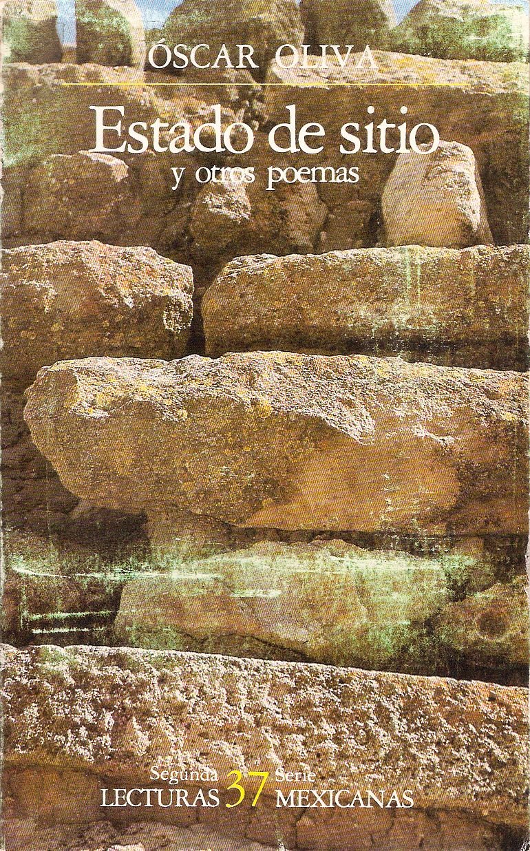 Estado de sitio y otros poemas (Segunda Serie 37 L book
