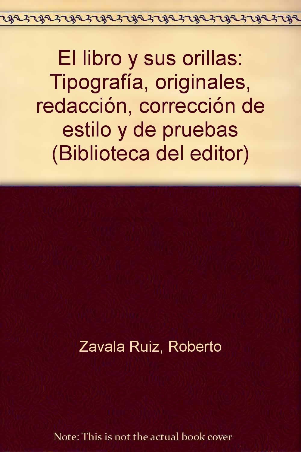 Product Image: Title: El libros y sus orillas tipografa originales redac