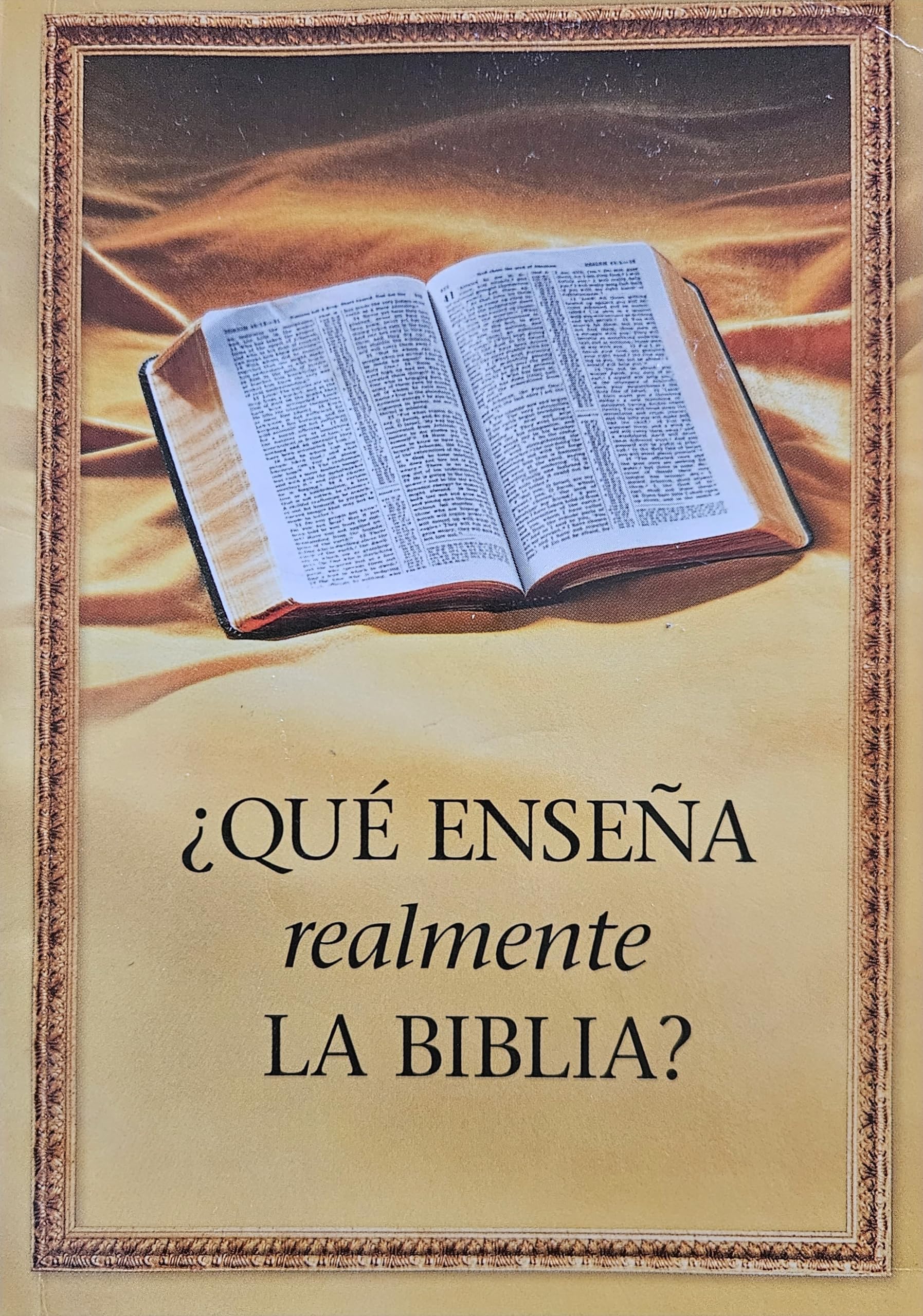 Que Ensena Realmente La Biblia Books