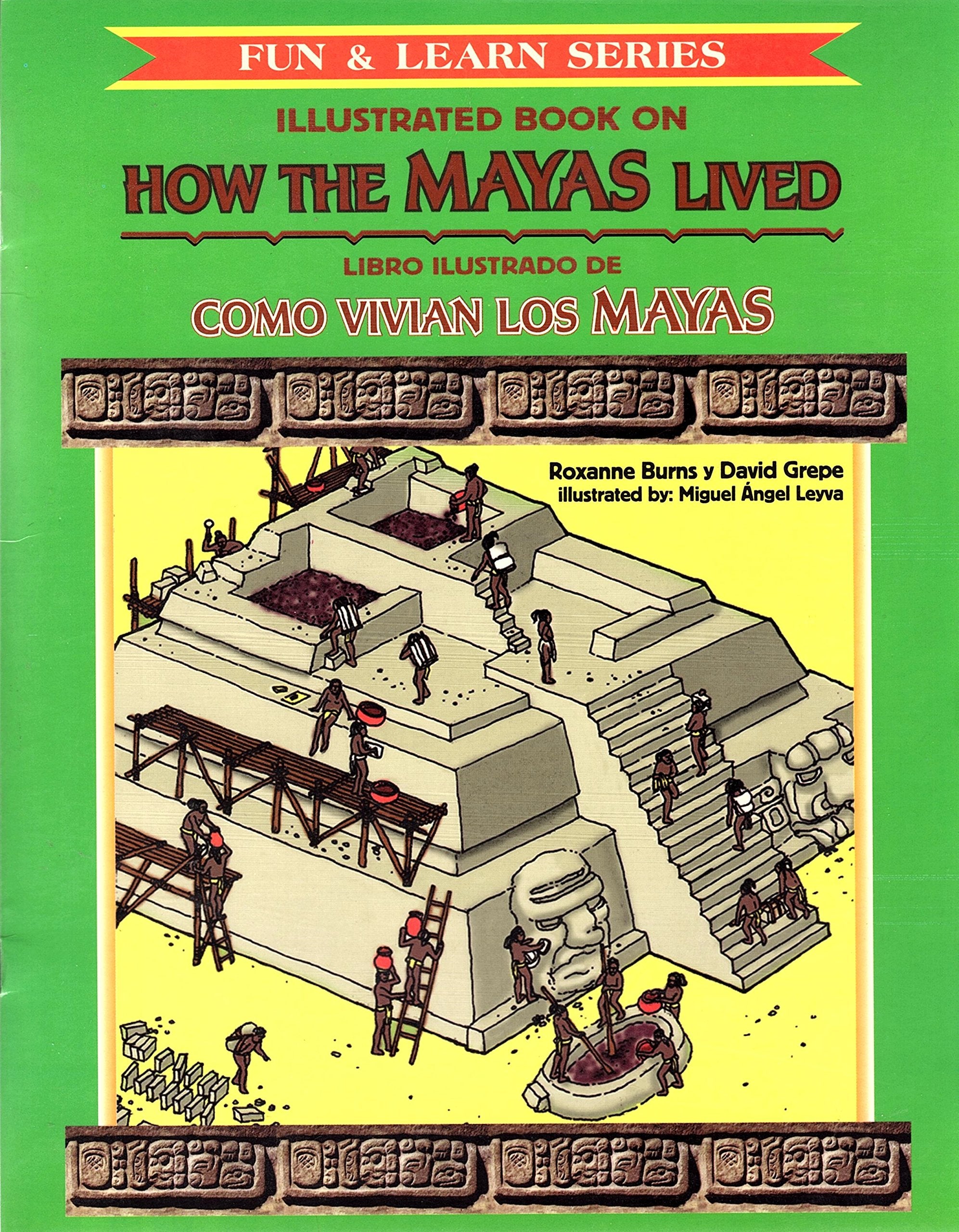 My coloring book of how the mayas Books