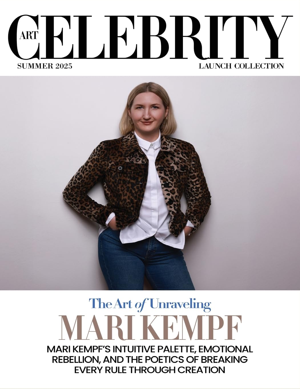 Art Celebrity Launch Collection Summer 2025 - Mari Kempf Art & Literature