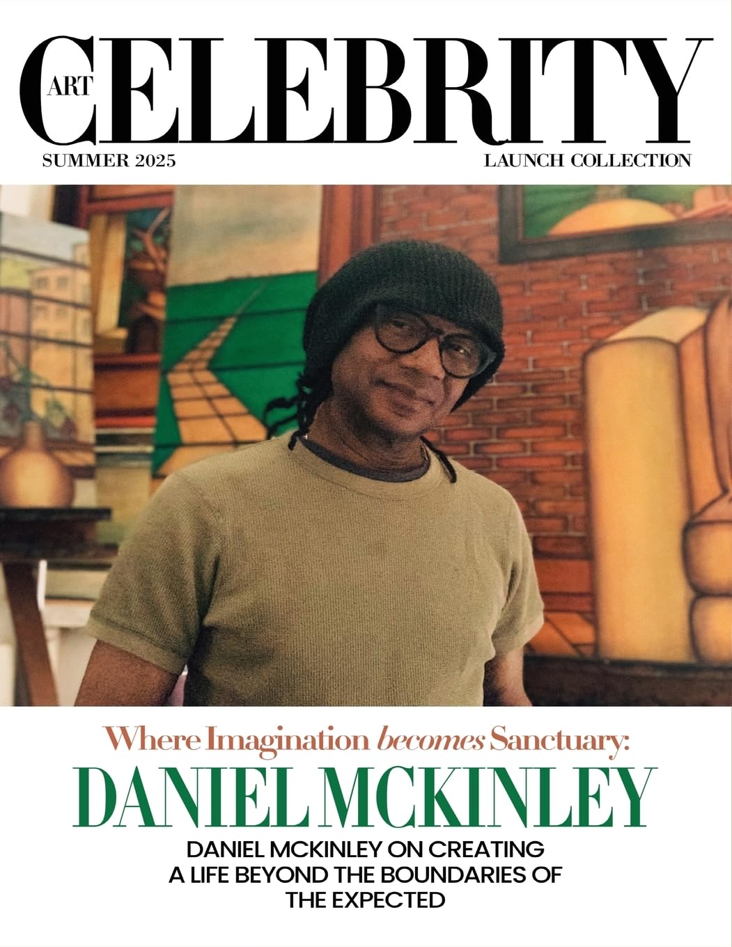 Art Celebrity Launch Collection Summer 2025 - Daniel McKinley Art & Literature