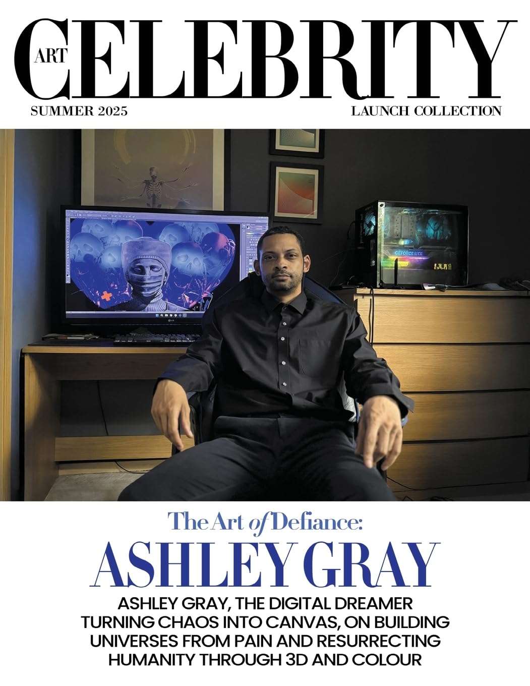Art Celebrity Launch Collection Summer 2025 - Ashley Gray Art & Literature