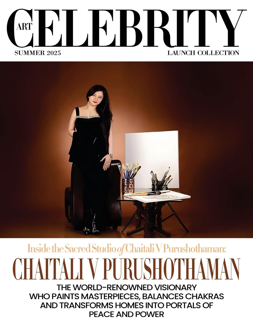 Art Celebrity Launch Collection Summer 2025 - Chaitali V Purushothaman Art & Literature