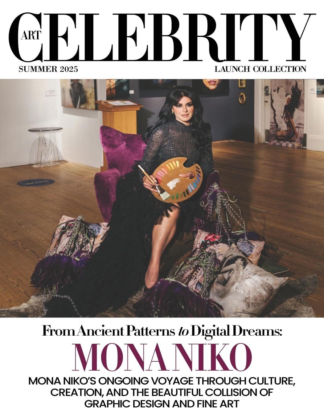 Art Celebrity Launch Collection Summer 2025 - Mona Niko Art & Literature