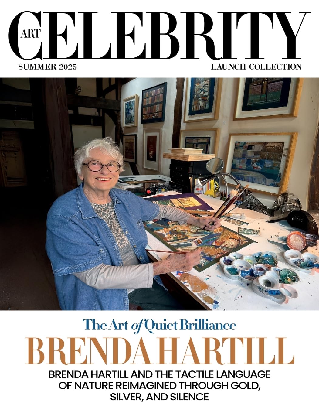 Art Celebrity Launch Collection Summer 2025 - Brenda Hartill Art & Literature