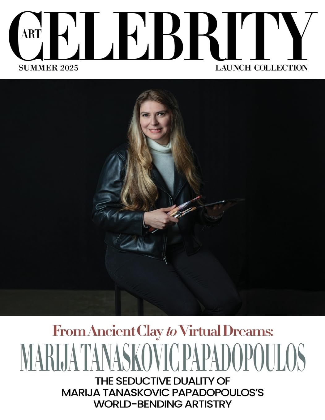 Art Celebrity Launch Collection Summer 2025 - Marija Tanaskovic Papadopoulos Art & Literature