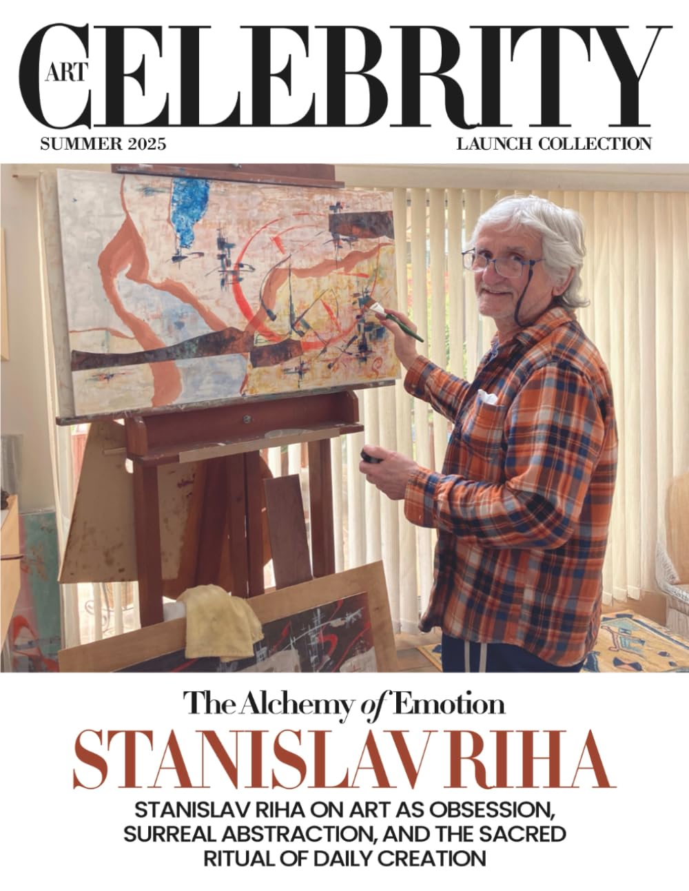 Art Celebrity Launch Collection Summer 2025 - Stanislav Riha Art & Literature