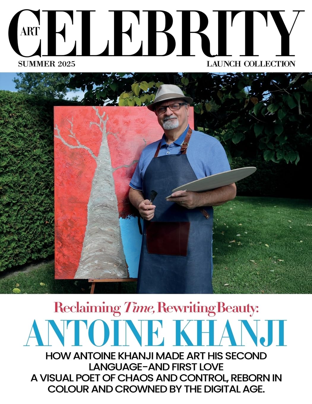 Art Celebrity Launch Collection Summer 2025 - Antoine Khanji Art & Literature