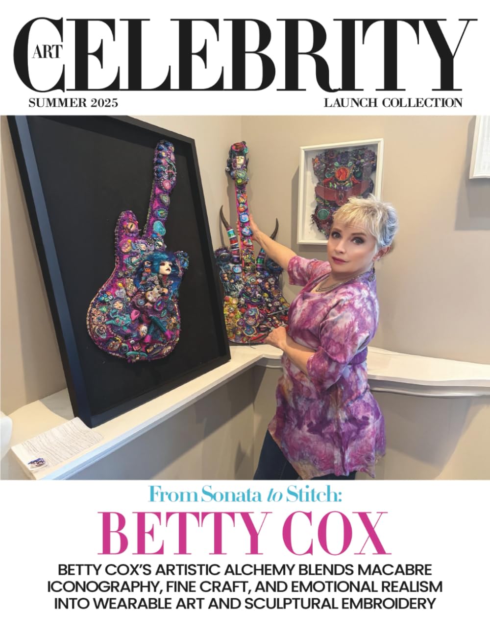 Art Celebrity Launch Collection Summer 2025 - Betty Cox Art & Literature