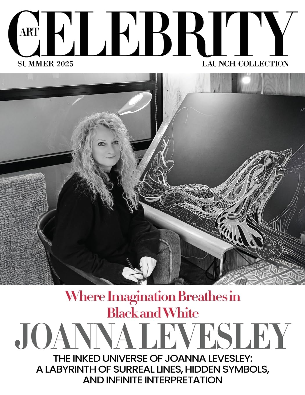 Art Celebrity Launch Collection Summer 2025 - Joanna Levesley Art & Literature