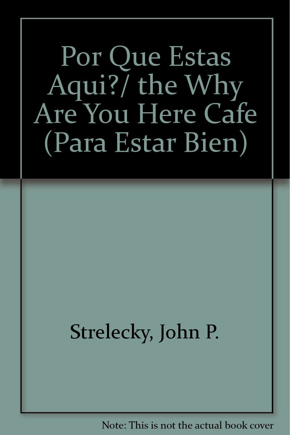 Por Que Estas Aqui?/ the Why Are You Here Cafe book