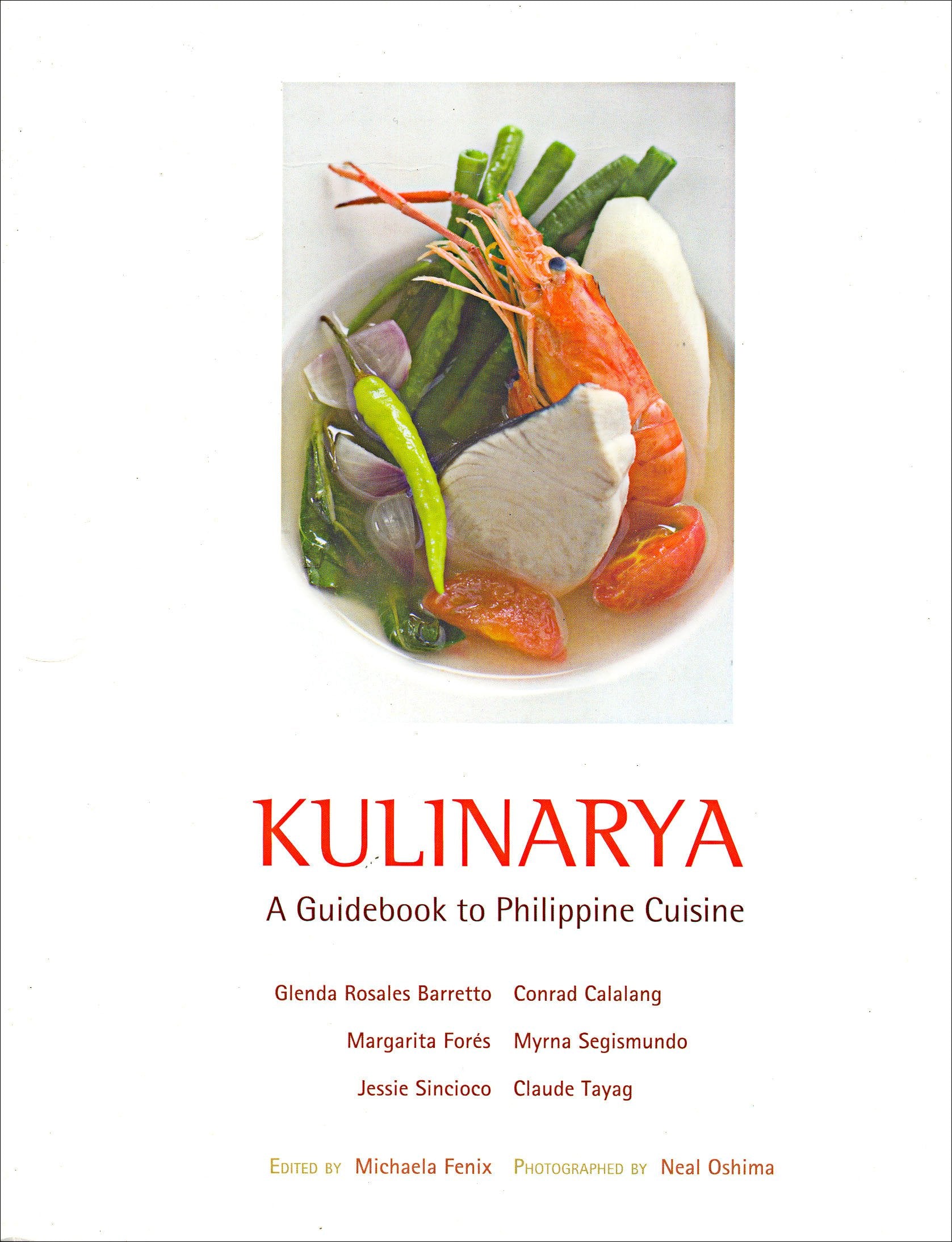 KULINARYA (A Guidebook to Philippine Cuisine) Books