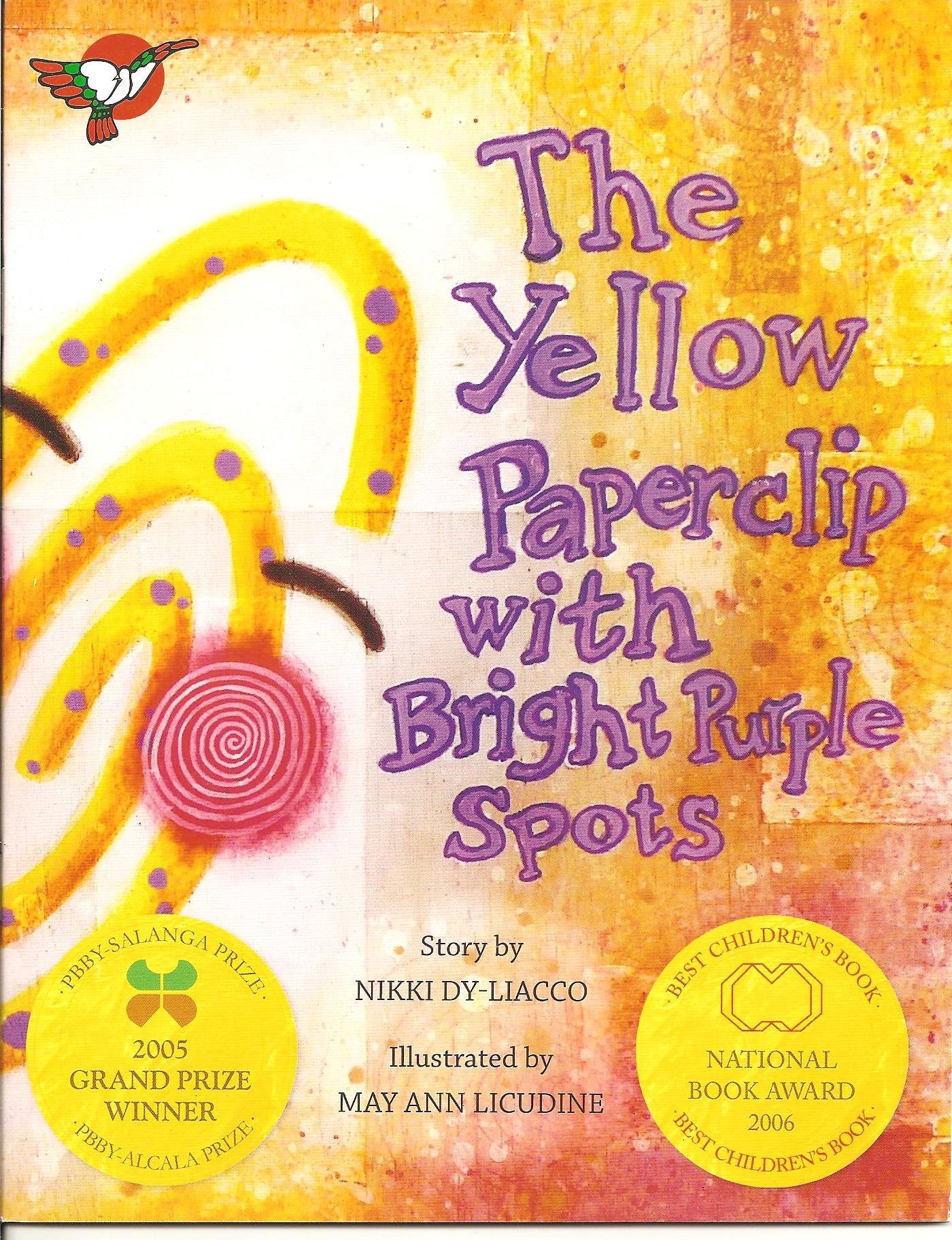 The Yellow Paperclip with Bright Purple Spots Books