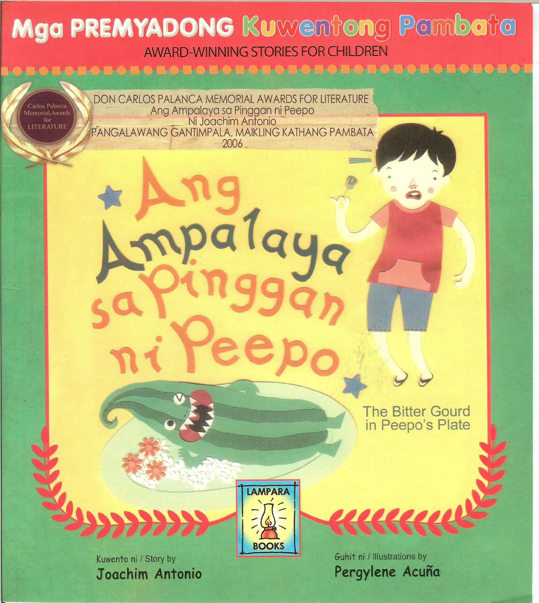 Ang Ampalaya sa Pinggan ni Peepo (The Bitter Gourd Books