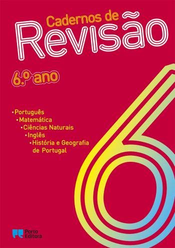 Cadernos de Revisão - 6.º Ano (Portuguese Edition) Porto Editora, S.A. Books