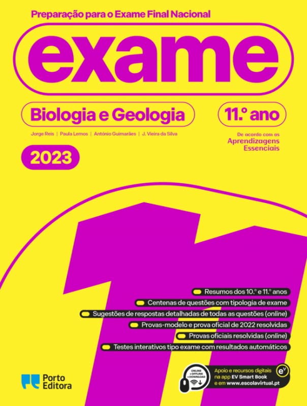 Preparação para o Exame Final Nacional 2023 - Biologia e Geologia - 11.º Ano Books