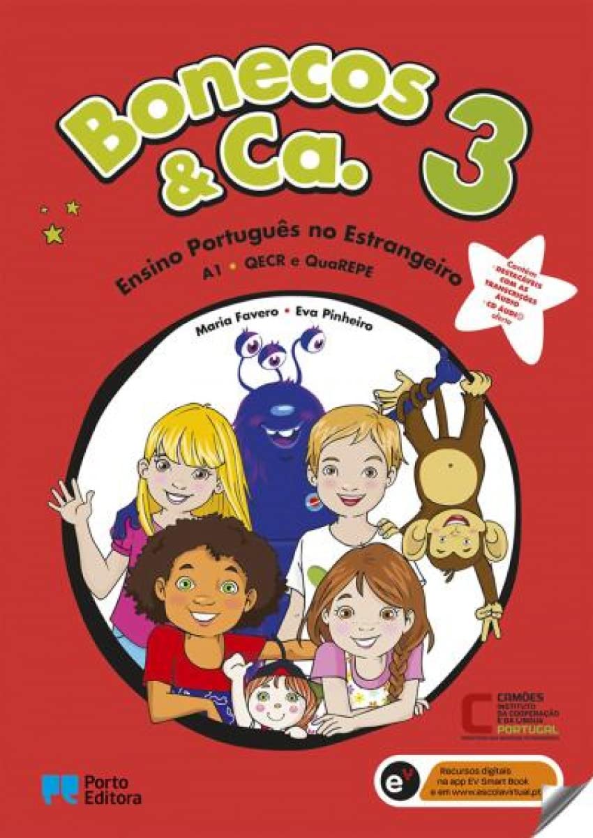 Bonecos & Ca. 3 - Nível A1 Ensino Português no Estrangeiro (Portuguese Edition) Maria Favero e Eva Pinheiro Books