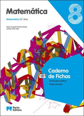 Caderno de Fichas - Matemática - 8.º Ano (Portuguese Edition) Maria Augusta Ferreira Neves book