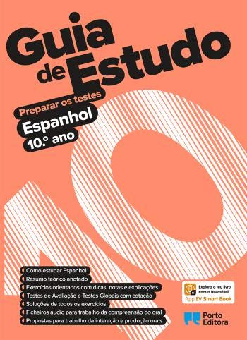 Guia de Estudo - Espanhol - 10.º Ano (Portuguese Edition) Porto Editora, S.A. Books