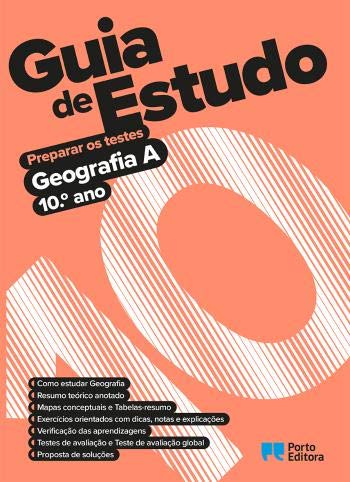 Guia de Estudo - Geografia A - 10.º Ano (Portuguese Edition) Porto Editora, S.A. book