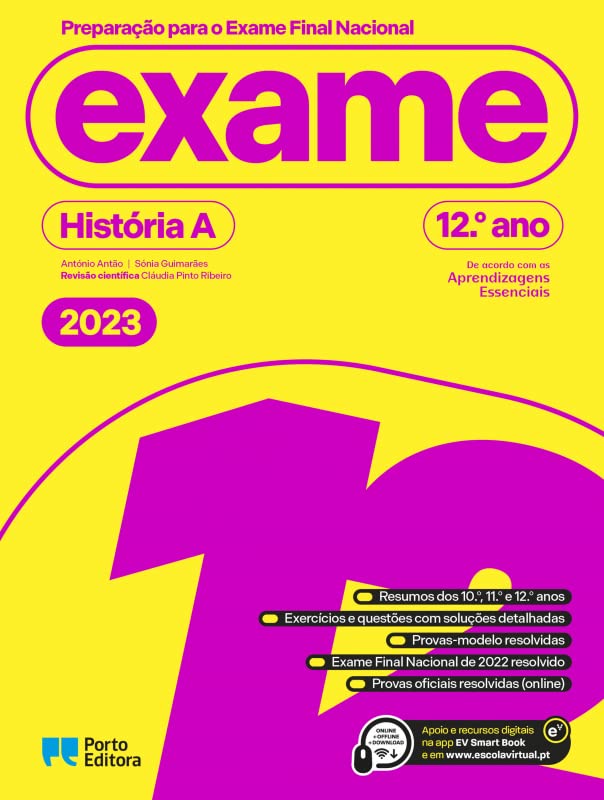 Preparação para o Exame Final Nacional 2023 - História A - 12.º Ano book