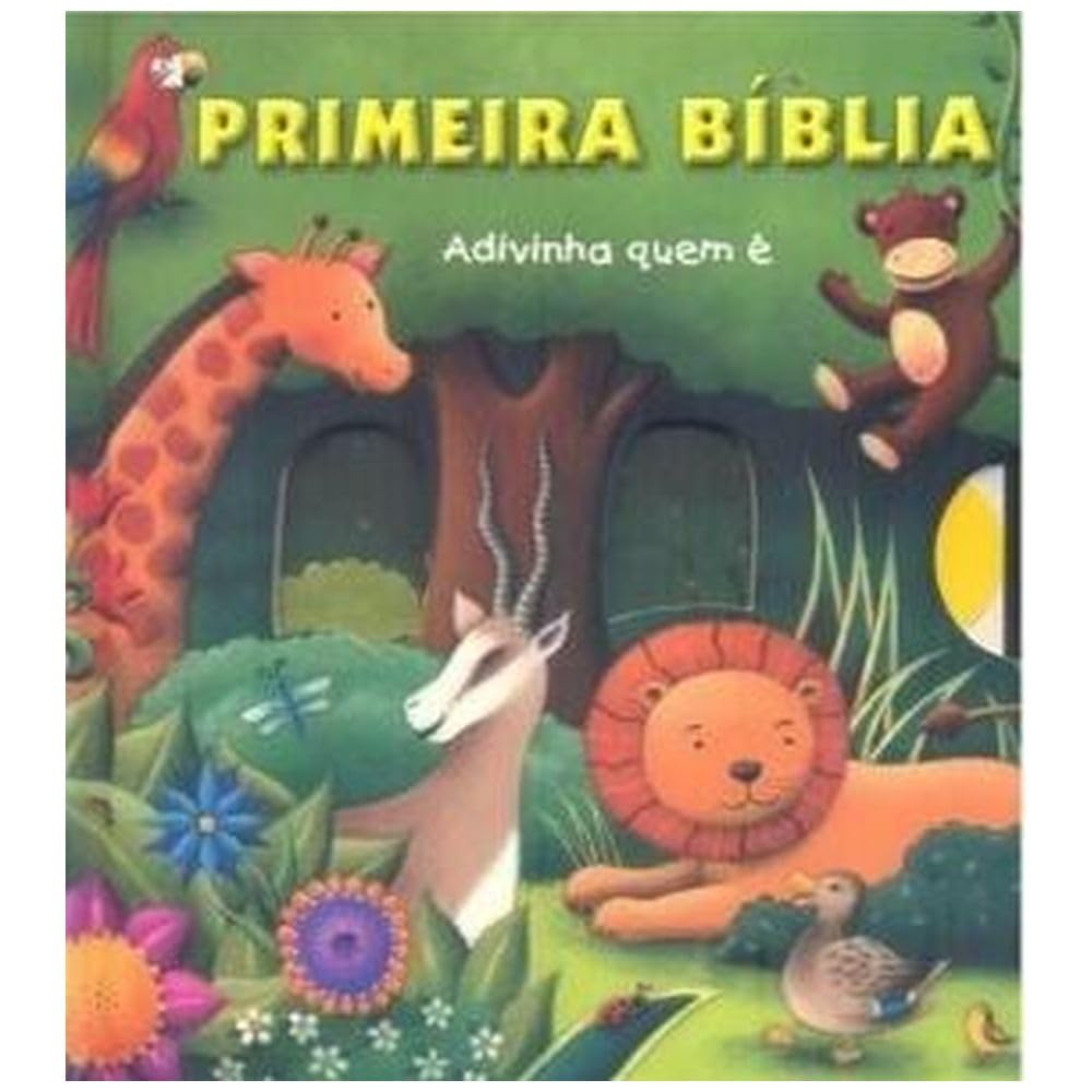 Primeira Biblia Advinha Quem E Języki Obce Portugalski Polska Książka Po Polsku Polish Book book