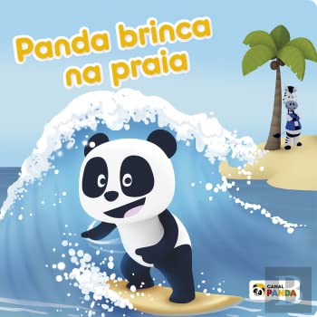 Canal Panda - Panda brinca na praia Livro-puzzle Books