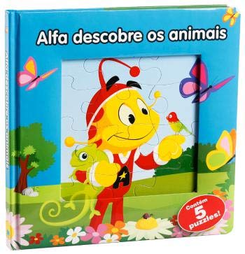 Alfa descobre os animais Livro-puzzle (Portuguese Edition) Porto Editora, S.A. book