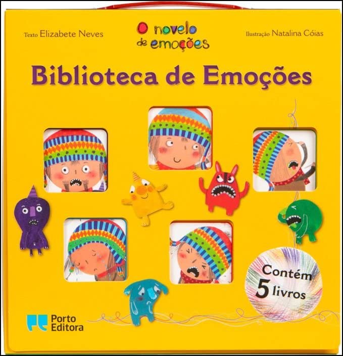 O novelo de emoções - Biblioteca de Emoções - Contém 5 livros book