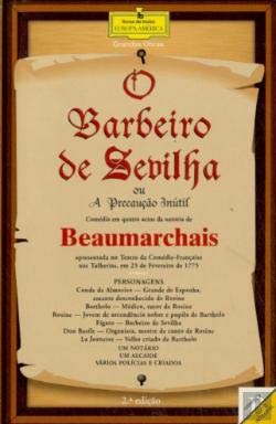 O Barbeiro de Sevilha (Portuguese Edition) Beaumarchais book