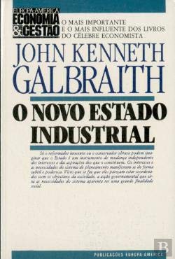 O Novo Estado Industrial (Portuguese Edition) John Kenneth Galbraith book