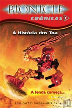 A História dos Toa Bionicle - Crónicas (Portuguese Edition) C. A. Hapka book