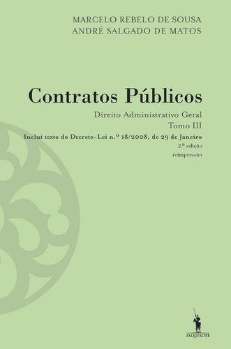 Direito administrativo geral iii -contratos pÚblicos book