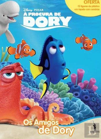 À Procura de Dory - Os Amigos de Dory (Portuguese Edition) Walt Disney book