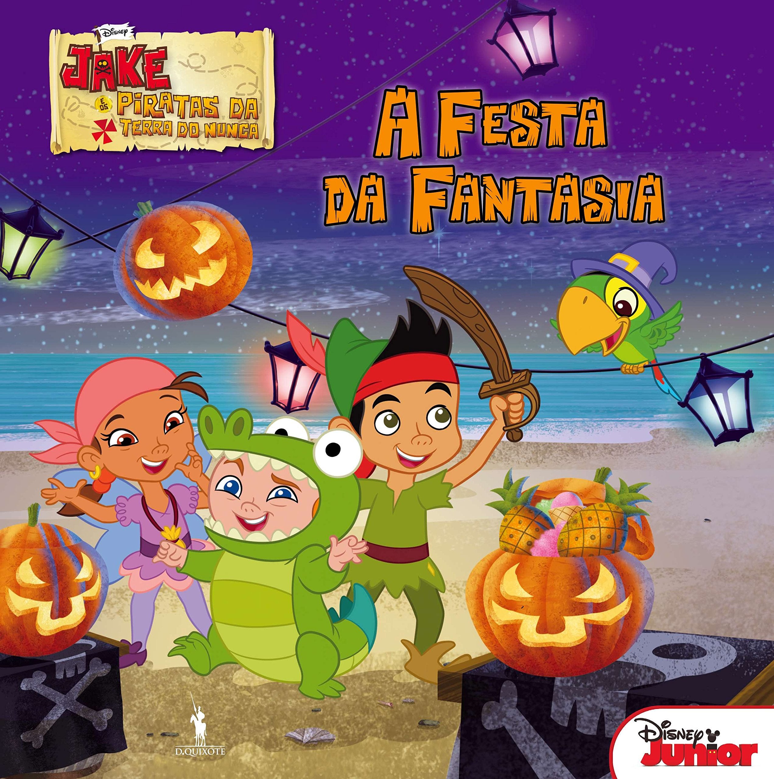 Jake e os Piratas da Terra do Nunca N.º 14 A Festa da Fantasia (Portuguese Edition) Walt Disney book