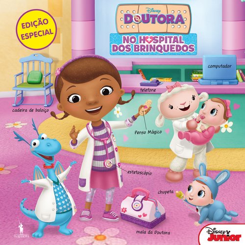 Doutora Brinquedos - No Hospital dos Brinquedos (Portuguese Edition) Walt Disney book