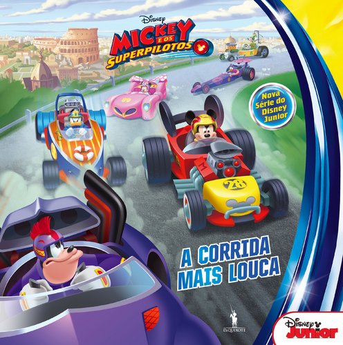 Mickey e os Super Pilotos N.º 1 A Corrida Mais Louca (Portuguese Edition) Walt Disney book