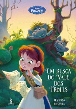 Em Busca do Vale dos Trolls Frozen N.º 12 (Portuguese Edition) Walt Disney Books